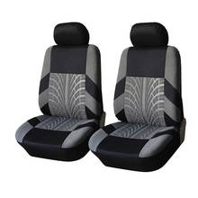 Чехлы для автомобильных сидений с вышивкой, универсальные чехлы для Toyota Avensis Allion Auris Hybrid Crown RAV4 4Runner, Защитные чехлы для автомобильных сидений 2024 - купить недорого