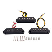 1 Set/3Pcs Alnico 5 Alnico V Single Coil Pickup SSS For ST Style Guitar 2024 - buy cheap