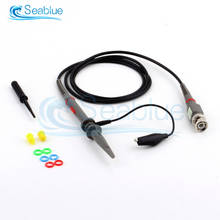 1Set P6100 100MHz BNC Oscilloscope Probe Kit DC-100MHz Scope Alligator Clip Test Probe 2024 - buy cheap