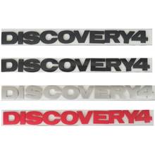 Black Red Chrome Silver Letters DISCOVERY 4 Trunk Lid Emblems Emblem Badge Sticker for DISCOVERY4 2024 - buy cheap