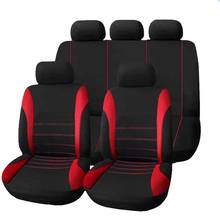 T21620 Universal Car Seat Cover 9 Set Full Seat Covers for Crossovers Sedans 2024 - buy cheap