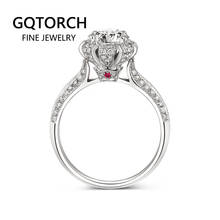 Princess Crown Victoria Wieck Cushion Cut CZ Ring For Women Red Stone Inlaid Luxury Engagement Wedding Jewelry 2024 - buy cheap