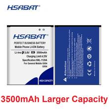 HSABAT 0 цикла 3500 мА/ч, G004 Батарея для General Mobile G004 высокое качество мобильного телефона запасной аккумулятор 2024 - купить недорого