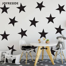 Stars Wall Stickers Set Patterned Kid Baby Room Decoration Wall DecalsVinyl Design Cute Set Patterned Star Little Removable M463 2024 - buy cheap