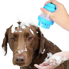 Dog Bath Brush Comb Cleaning Bath Massage Dog Cat SPA Brush Shampoo Grooming Multifunction Silicone Pet Shampoo Para Perro 2024 - buy cheap