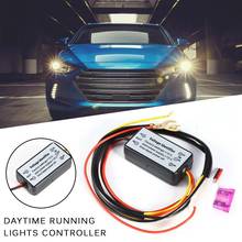 DRL Controller Auto Car LED Daytime Running Light Relay Harness Dimmer On/Off 12-18V Fog Light Controller Car Light Accessories 2024 - buy cheap