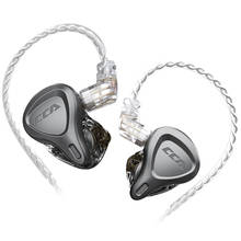 Fone de ouvido híbrido para monitor de alta fidelidade, csn, 1ba + 1dd, redução de ruído, para kz, zsn pro, zsx, zs10, pro, zax 2024 - compre barato