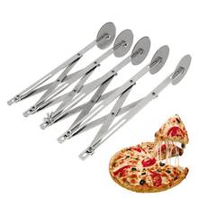 Multifunction Stainless steel Dough Divider 5 Wheel Cutter Roller Tools Pasta Rocker Pizza Pastry Peeler Cake Baking Knives 2024 - buy cheap