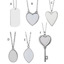 1 Pc Sublimation Blank Pendant Heat Transfer Double-sided Printing Car Hanging Ornaments for Auto Home Decoration 2024 - buy cheap