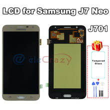 100% tested Super AMOLED Samsung Galaxy J7 Neo J701LCD J701F J701M J701MT display with touch screen assembly Replacement AAA 2024 - buy cheap