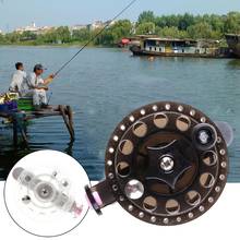 Plastic Ice Fishing Reels Fly Fishing Tackle Round Wheel Mini Carp Fishing Reel 62KF 2024 - buy cheap
