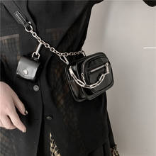 Detachable chain Women crossbody bags mini PU leather chest bag ladies messenger bags lady Phone Wallet bolsa feminina black 2024 - buy cheap