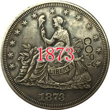 Eua 1873 dólar cópia de moedas 2024 - compre barato