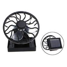 Mini Portable Clip-On Solar Panel Powered Cooling Fan For Travel Camping Fishing  2024 - buy cheap