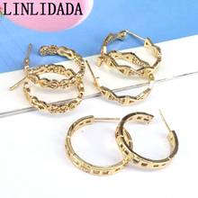 8Pairs, New design earring jewelry,cz micro pave earring,fashion gold plated circle earrings wholesale 2024 - buy cheap