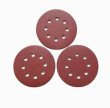 Free shipping 10pcs 8 Hole 5 inch/125mm OD Multi Grit Sanding Disc Random Orbit Hook & Loop Sander Sand Paper Discs Grit Sand 2024 - buy cheap