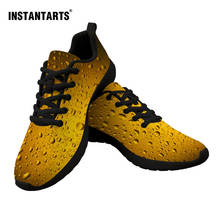 INSTANTARTS Beer Print Casual Male Shoes Air Mesh Lacing Flat Men's Sneakers Breathable tenis masculino Vulcanize Shoes for Men 2024 - buy cheap