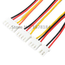 100PCS XH2.54 JST 2.54mm Pitch 2Pin 3Pin 4Pin 5Pin 6Pin 7Pin 8Pin Connector Plug Wire Cable 20cm Length 2024 - buy cheap