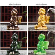 Creative Boutique Home Color Changing Tea Pet Ornaments Water Spray Little Monk Tea Play Little Boy Tea Tray Accessories 2024 - buy cheap