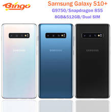 Samsung Galaxy S10+ S10 Plus G9750 512GB 8GB RAM Unlocked Mobile Phone Snapdragon 855 Octa Core 6.4" 16MP&Dual 12MP Dual SIM NFC 2024 - buy cheap