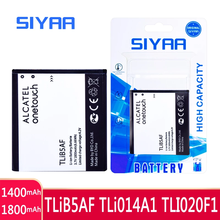 SIYAA Original Phone Battery TLiB5AF TLi014A1 TLI020F1 For Alcatel One Touch Pop C5 OT 5036 5036D 5037 5042D C7 7040 Fire 4012 2024 - buy cheap