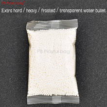 PB Playful bag Outdoor sport P1 special 7mm Frosted transparent water bullet Hardened/creamy white/heavier crystal gel ball 2024 - buy cheap