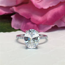 CC-anillos de boda para mujer, anillo de compromiso de piedras de circonia cúbica ovalada grande, regalo de fiesta, joyería CC2286 2024 - compra barato