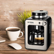 Máquina de café eléctrica Americana para el hogar y la Oficina, cafetera de 220V, 1-4 tazas con tostador de granos de café superior 2024 - compra barato