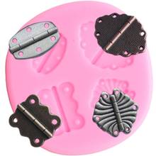 Industrial Steampunk Hinge Silicone Molds Baby Birthday Cupcake Topper Fondant Mold Cake Decorating Tools Candy Chocolate Moulds 2024 - buy cheap