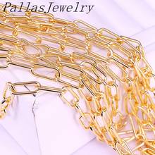 5Meters Gold Color Oval Open Link Necklace Chains Bulk Fit Bracelets Chain Crafts Jewelry Findings Making Wholesale Chains 2024 - buy cheap