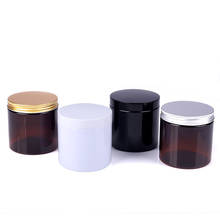 500ml X 12pcs Empty Cosmetic Cream Jar PET Container Pot Powder Mask Cream Bottles With Screw Lid Can 2024 - buy cheap