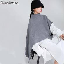 Suéter de punto de cuello alto para mujer, jersey básico informal, holgado, cálido, elegante, sólido, de talla grande 2024 - compra barato