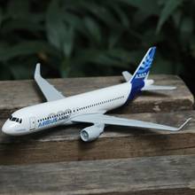 Airbus a320 protótipo de aeronaves modelo 6 "metal avião diecast mini moto coleção brinquedos educativos para crianças 2024 - compre barato