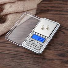 Portable Mini Digital Scale 100g/200g/300g/500g LCD Display Electronic Weight Scale Battery Power Balance Kitchen Sacle 2024 - buy cheap