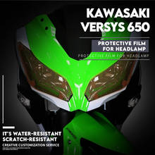 Motorcycle Headlamp Shield ABS Headlight Screen Protection Cover For kawasaki versys 650 versys650 ninja 250 300 accessories 2024 - buy cheap