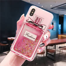 perfume bottle Quicksand fundas for samsung galaxy s10 5g s9plus s8 note 10pro 8 9 a70 a60 a50 a40 a30 a20e a20s a10s case cover 2024 - buy cheap