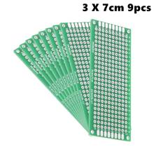 3x7cm Double Sided Universal Printed Circuit Board for DIY Soldering 9pcs 2024 - buy cheap