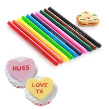 10 Colors Edible Ink Markers for Cookies Epoxy Resin Design Food Coloring Markers Resin Fine Tip Drawing Pens Craft Tool 2024 - buy cheap