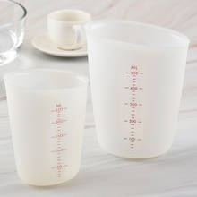 250 мл силиконовый мерный стакан кухонные измерительные инструменты мерный стакан для масла кувшин гибкий силиконовый стакан для инструмент для выпечки и готовки 2024 - купить недорого