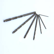 Brocas helicoidales de acero inoxidable, vástago recto de 2,0, 2,1, 2,2, 2,3, 2,4, 2,5, 2,6, 2,7, 2,8, 2,9mm, HSS-CO, M35, 10 unidades 2024 - compra barato