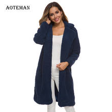 Autumn Winter Faux Fur Coat Women 2020 Casual Oversize Slim Long Teddy Coat Fur Jackets Female Warm Plus Size Outwear Cardigans 2024 - buy cheap