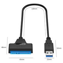 USB 3.0/2.0/Type C to 2.5 Inch SATA Hard Drive Adapter Converter Cable for 2.5'' HDD/SSD 2024 - buy cheap