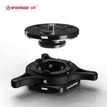 ifootage SEASTARS Q1 QUICK RELEASE plate Base Plate Clamp Tripod Screw Mount fast loading for DSLR Camera Camcorder Manfrotto 2024 - buy cheap