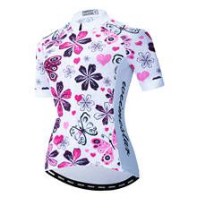Weimostar Cycling Jersey Women Short Sleeve Top Summer Racing Bicycle Clothing Cicismo MTB Bike Jersey Maillot Ciclismo Pink 2024 - buy cheap