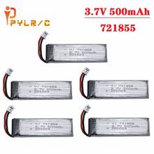 1S 4.2V 3.7V 500mAh Lipo Battery for  RC Helicopter Drone Spare Parts 721855 with 2.00mm Plug 10PCS 2024 - buy cheap