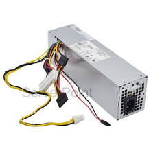 Fonte de alimentação 2txym rv1c4 3hl11 592jg f79td para dell optiplex 3010 390 790 990 sff funcionamento bem testado 2024 - compre barato