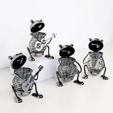 Simple Modern Iron Animal Band Figurine Metal Ornaments  Home Desktop Decoration Crafts Miniature Creative Gifts 2024 - buy cheap