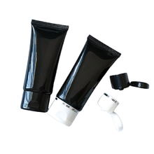 50ml Cosmetic Tube Refillable Squeeze Tube Black Packaging Container Empty Flat Soft Tubes Travel Bottle Hand Cream 50pcs/lot 2024 - buy cheap