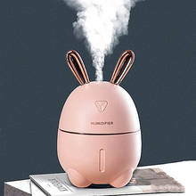 Aromatherapy Diffuser Humidifier 300ml Mini USB Essential Oil Diffuser Cute Aroma Air Humidifier For Home Office Car Portable 2024 - buy cheap