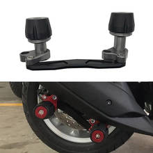 Almohadillas deslizantes para marco de escape de motocicleta, Protector contra caídas SEMSPEED CNC para Yamaha NMAX 155 NMAX 150 NMAX 125 2020 2024 - compra barato